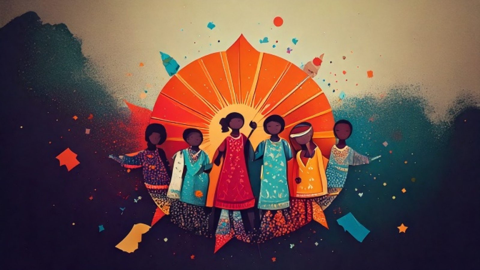 Firefly Unity in Diversity minimalistic for kids 6431